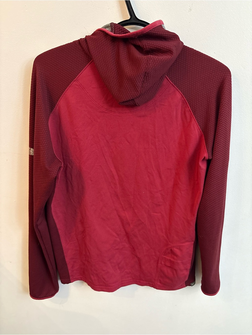 The North Face Women's Wine and Burgundy Half-Zip Pullover xlarge - Picture 5 of 9